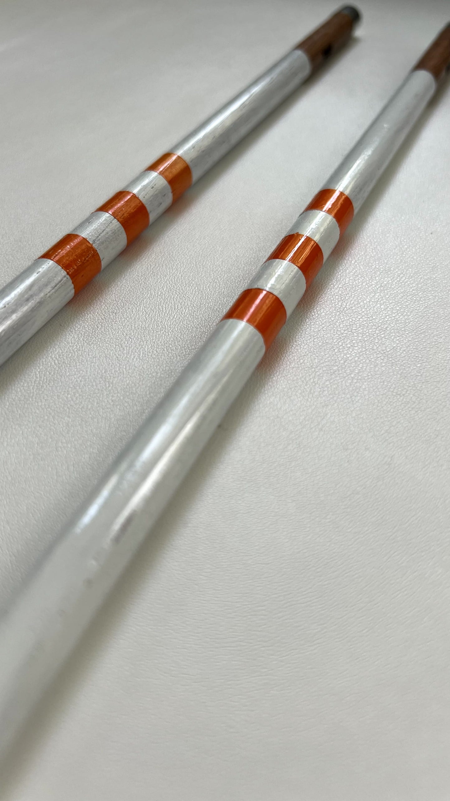 Meisterstueck orange - weiss Perspektive