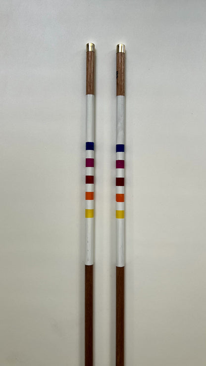 Meisterstueck blau - orange - weiss -gelb