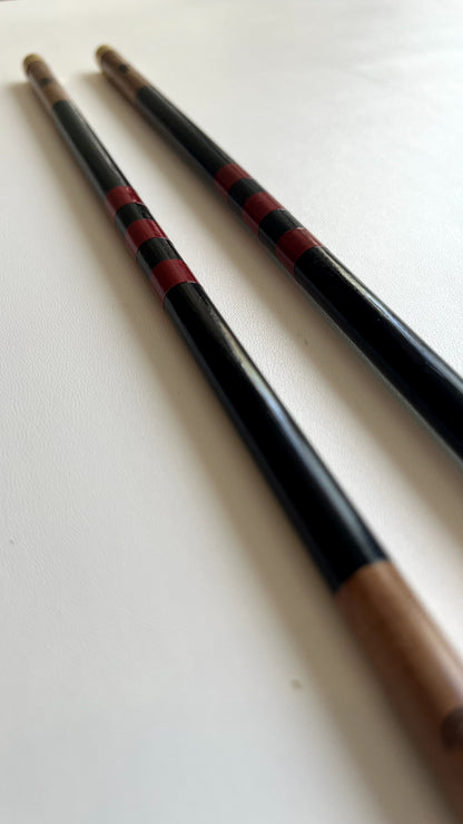 Meisterstück schwarz - rot quer