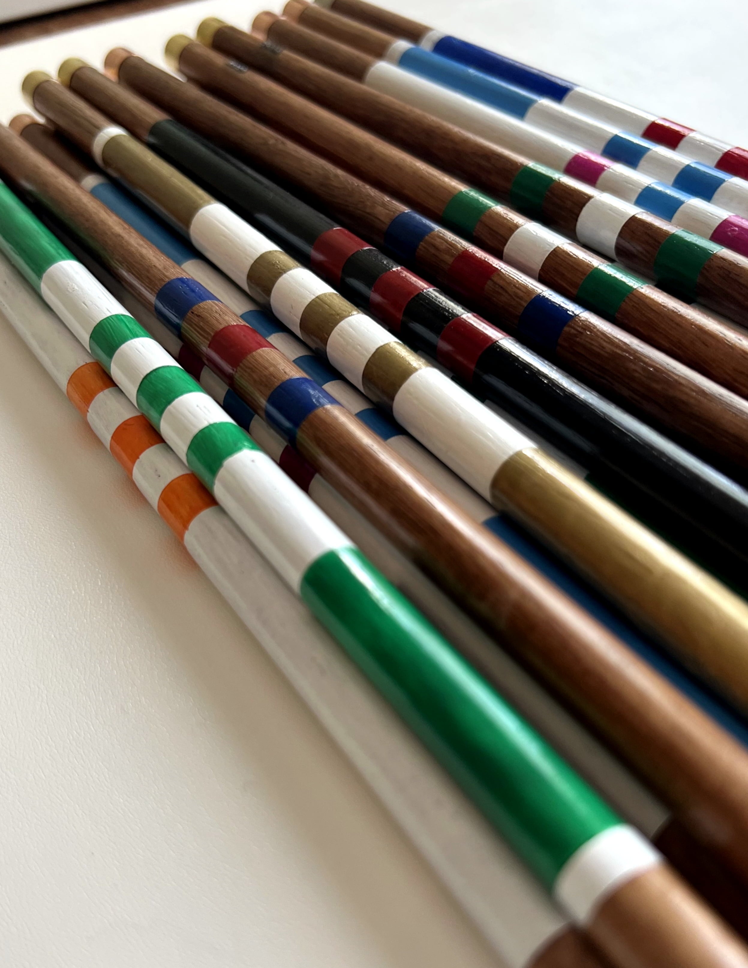 Premium Golf Alignment Sticks aus Mahagoni - Handgefertigte Meisterstücke von BespokePars