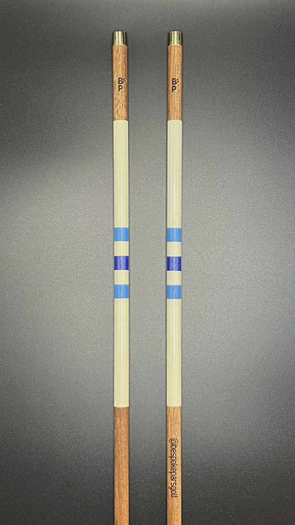 Golf Alignment Sticks Mahagoni - Ivory Sky